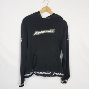 Mens Medium Black Pyramid hoodie